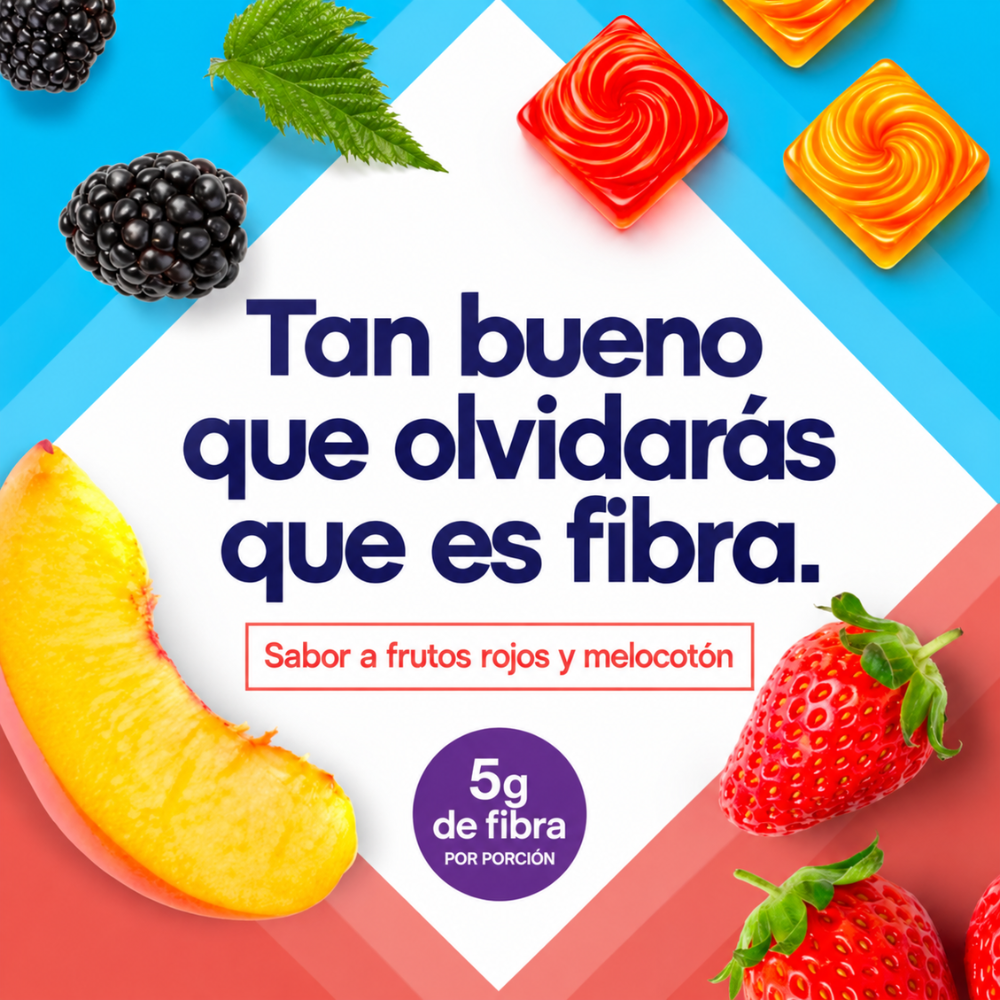 Tu Dosis Diaria de Fibra en Gomitas