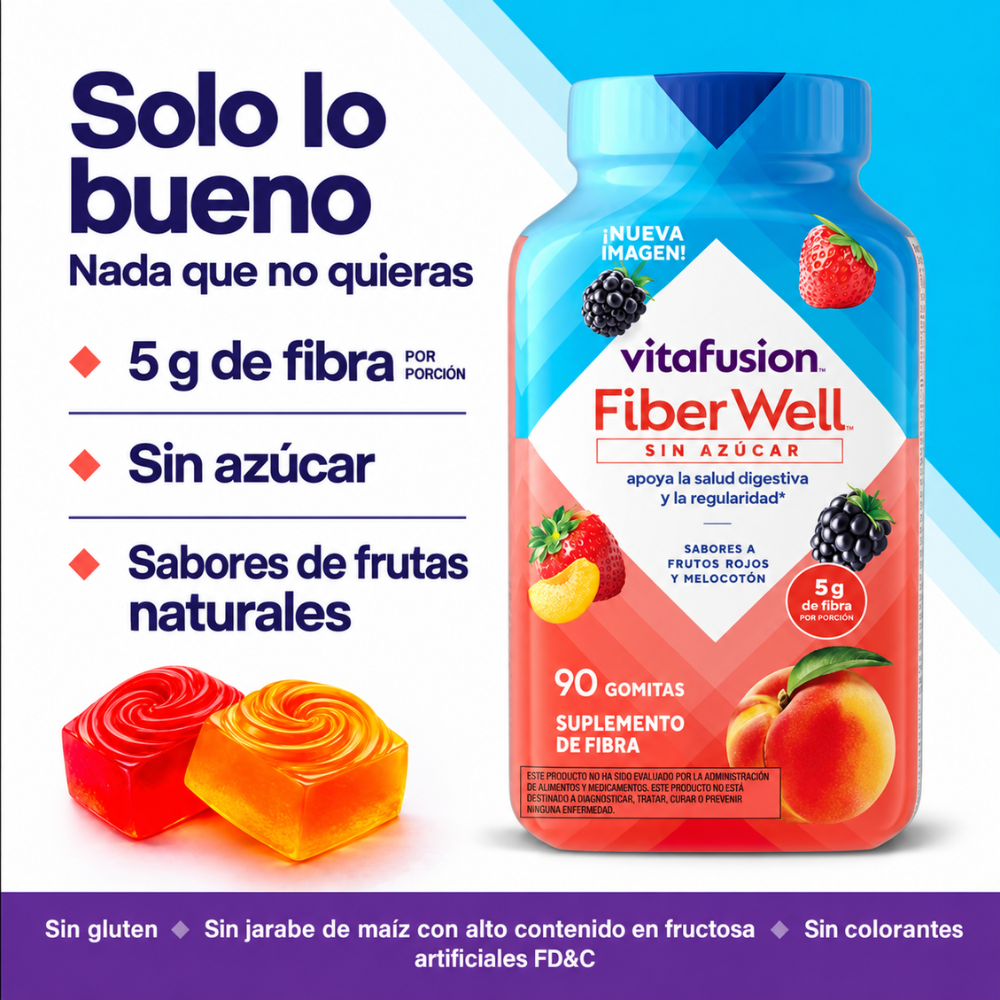 Tu Dosis Diaria de Fibra en Gomitas