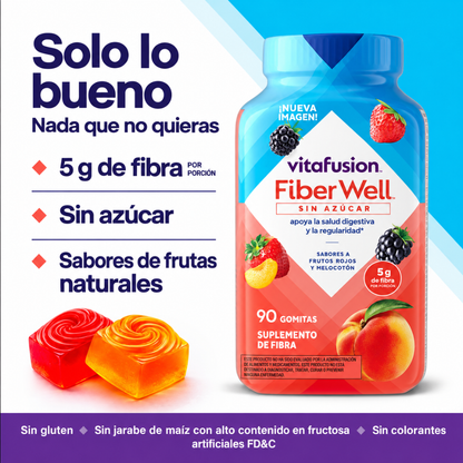Tu Dosis Diaria de Fibra en Gomitas