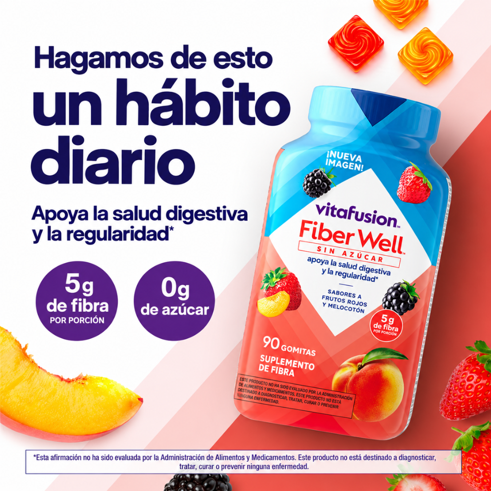 Tu Dosis Diaria de Fibra en Gomitas