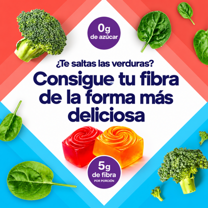 Tu Dosis Diaria de Fibra en Gomitas