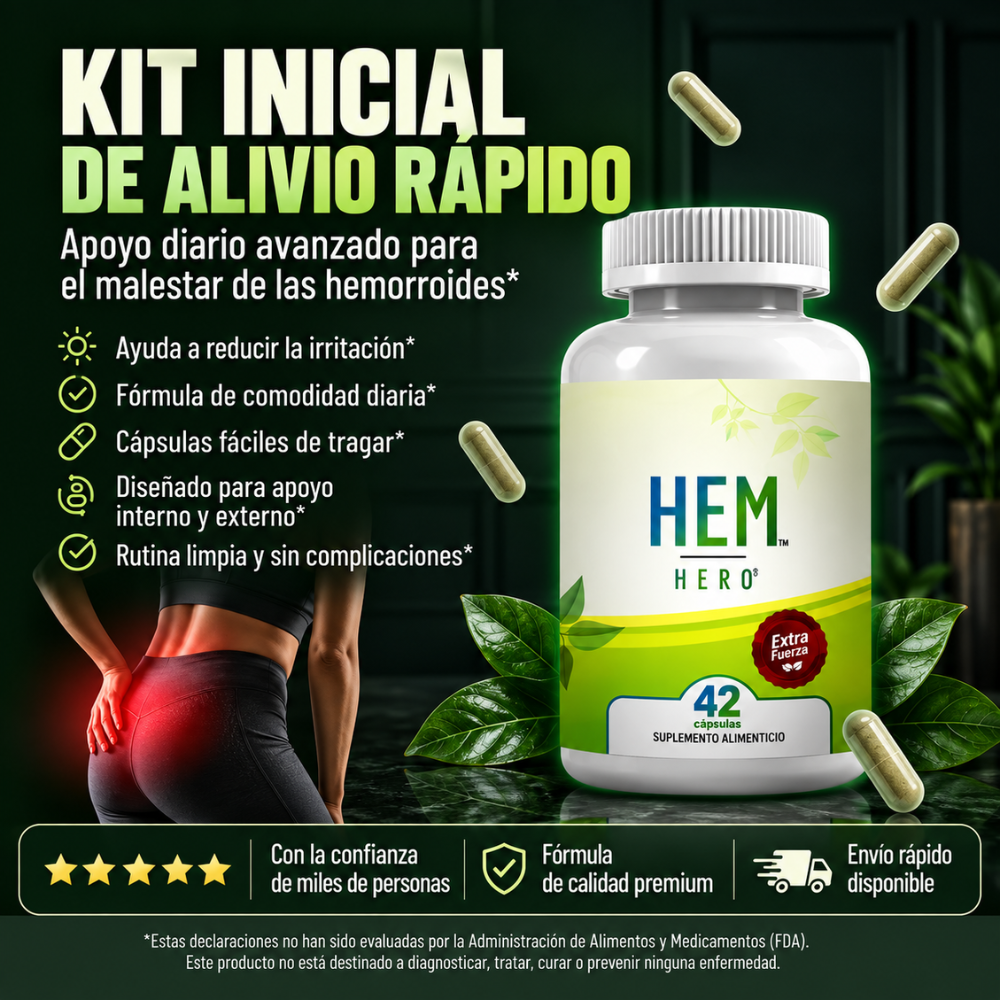 Cápsulas de Bienestar Hemorroidal