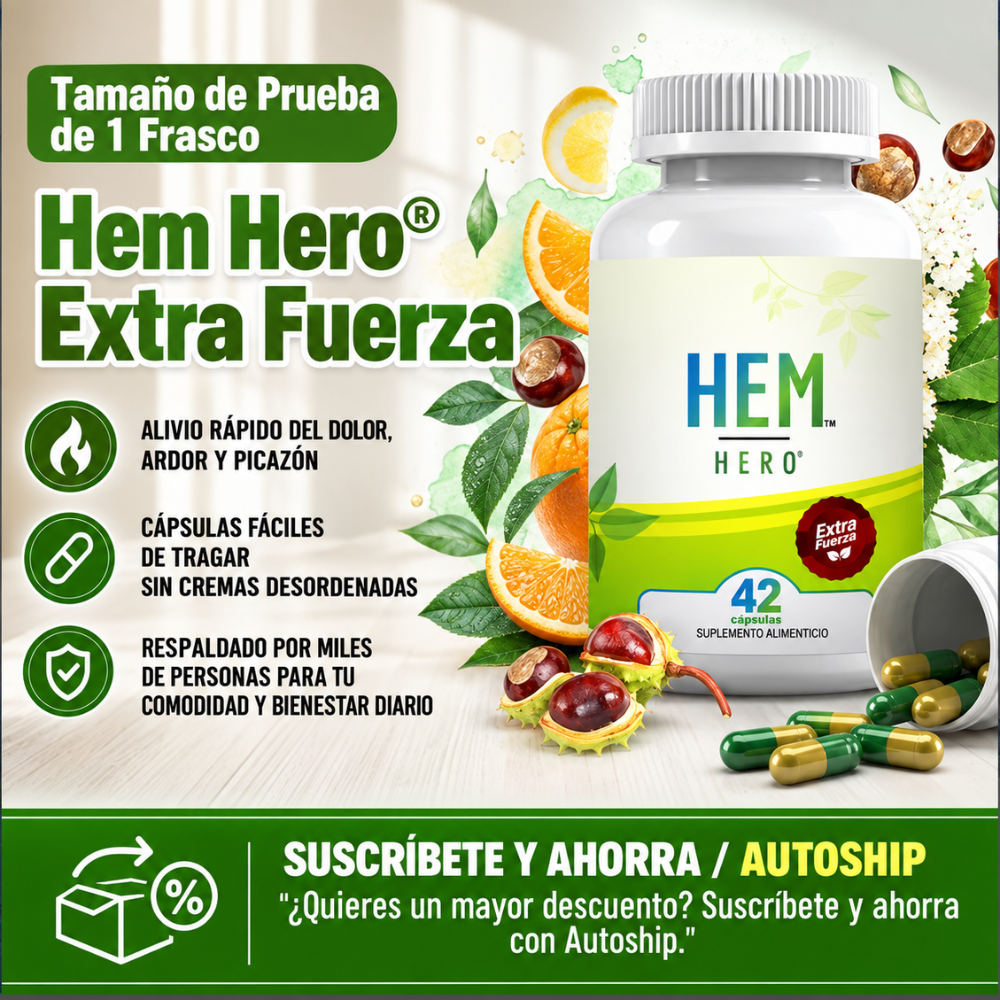 Cápsulas de Bienestar Hemorroidal