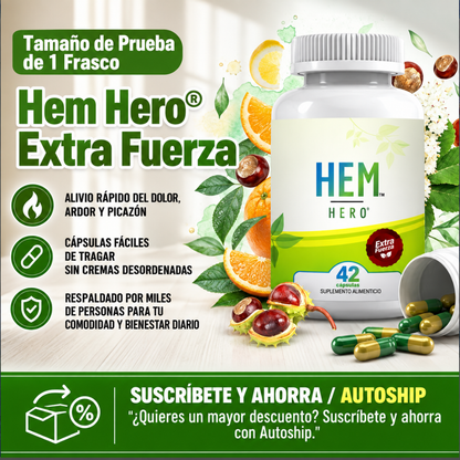 Cápsulas de Bienestar Hemorroidal